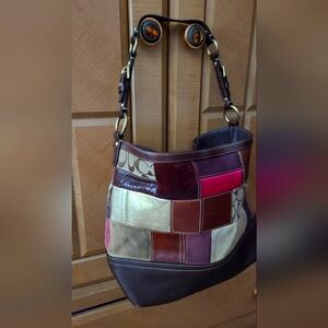 COACH Signature Colorblock Tote